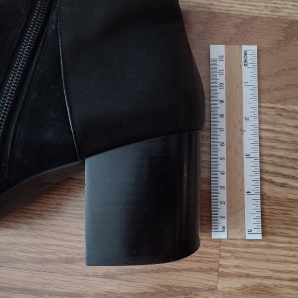 COLE HAAN Women's Black Ankle Boots - Picture 8 of 10